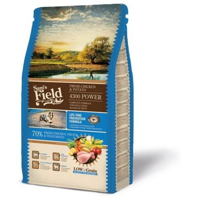 Sam'S Field 4300 Power Chicken & Potato 2,5 kg Sam'S Field 4300 Power Chicken & Potato 2,5 kg