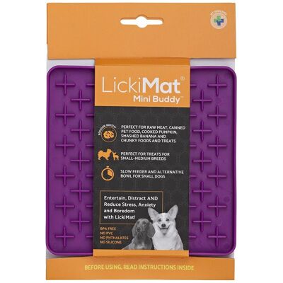 Lickimat Buddy Slickmatta Mini Turkos Turkos Lickimat Buddy Slickmatta Mini Turkos Turkos