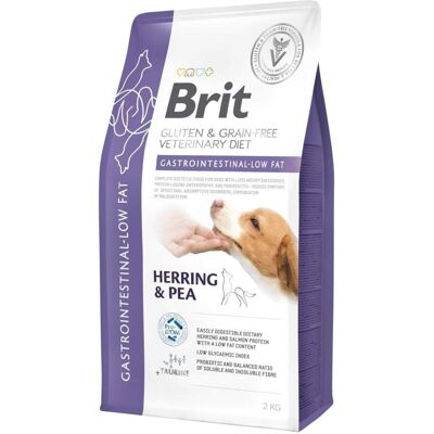 Brit Veterinary Diet Gastrointestinal - Low fat 2 kg Brit Veterinary Diet Gastrointestinal - Low fat 2 kg
