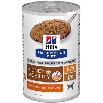 Hill's Prescription Diet k/d + Mobility - Våtfoder för hundar - Stöd njurar och leder Hill's Prescription Diet k/d + Mobility - Våtfoder för hundar - Stöd njurar och leder