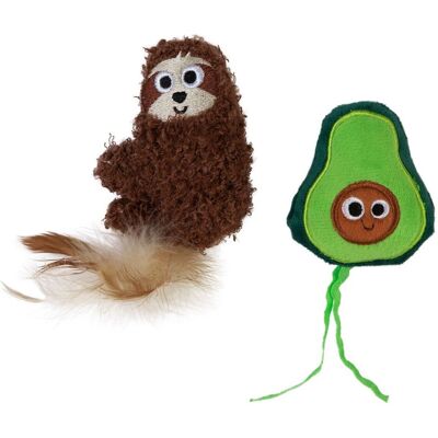 Madcat Play N’ Squeak Sengångare & Avocado 2-Pack Madcat Play N’ Squeak Sengångare & Avocado 2-Pack