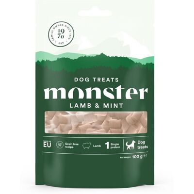 Monster Hundgodis Bakad lamm & mynta - Hundgodis Monster Hundgodis Bakad lamm & mynta - Hundgodis