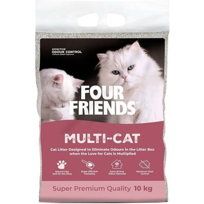 Fourfriends Cat Litter Multicat 10 Kg Fourfriends Cat Litter Multicat 10 Kg