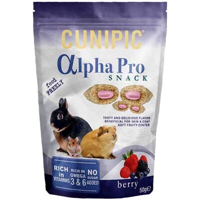 Cunipic Alpha Pro Snack Berry 50 G Cunipic Alpha Pro Snack Berry 50 G