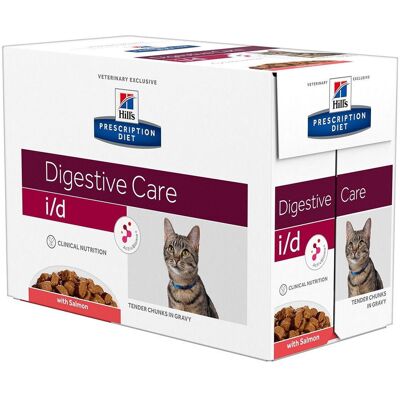 Hill's Prescription Diet Lax laxmat till katt - 12 påsar Hill's Prescription Diet Lax laxmat till katt - 12 påsar
