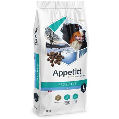 Appetitt Hundkänslig Fisk Stor Ras - Hundfoder Appetitt Hundkänslig Fisk Stor Ras - Hundfoder
