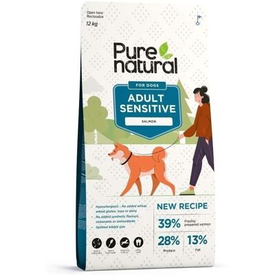 Purenatural Dog Adult Sensitive Salmon 12 kg Purenatural Dog Adult Sensitive Salmon 12 kg