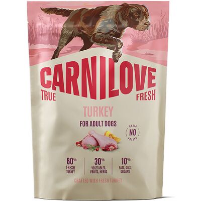 Carnilove True Fresh Dog Adult Turkey Torrfoder Till Hund 1,5 kg Carnilove True Fresh Dog Adult Turkey Torrfoder Till Hund 1,5 kg
