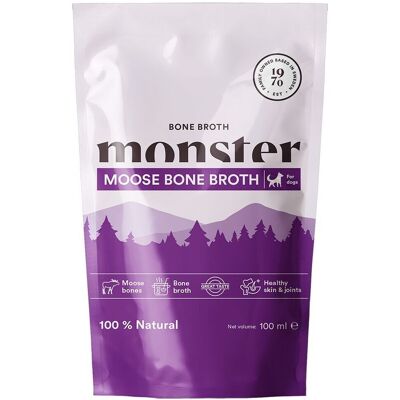 Monster Pet Food Monster Bone Broth Moose 100ml Monster Pet Food Monster Bone Broth Moose 100ml