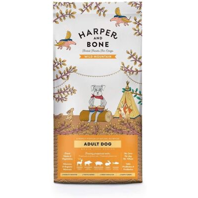 Harper and Bone Vildmark Hundfoder - Medium & Large Harper and Bone Vildmark Hundfoder - Medium & Large