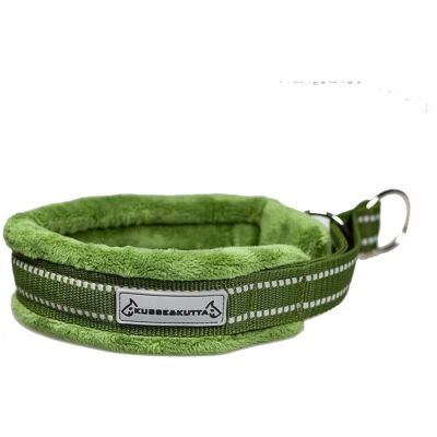 Kusse & Kutta Fluffigt Hundhalsband I Bred Modell Grön 8 Kusse & Kutta Fluffigt Hundhalsband I Bred Modell Grön 8