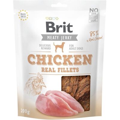 Brit Äkta Kycklingfiléer Hundgodis - 200 G Brit Äkta Kycklingfiléer Hundgodis - 200 G