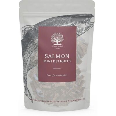 Essential Foods Salmon Mini Delights Hundgodis 100 G Essential Foods Salmon Mini Delights Hundgodis 100 G