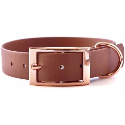 Tyylivoitto Classy Hundhalsband Stor Modell Brun S Tyylivoitto Classy Hundhalsband Stor Modell Brun S