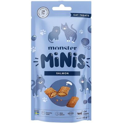 Monster Pet Food Monster Cat Minis Kattgodis Lax 60 G Monster Pet Food Monster Cat Minis Kattgodis Lax 60 G