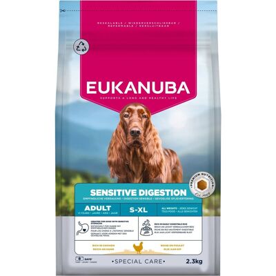 Eukanuba Dog Special Care Adult Sensitive Digestion All Breeds Torrfoder Till Hund 2,3 kg Eukanuba Dog Special Care Adult Sensitive Digestion All Breeds Torrfoder Till Hund 2,3 kg