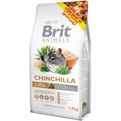 Brit Animals Chinchilla Complete - Premium Mat - 1,5 Kg Brit Animals Chinchilla Complete - Premium Mat - 1,5 Kg