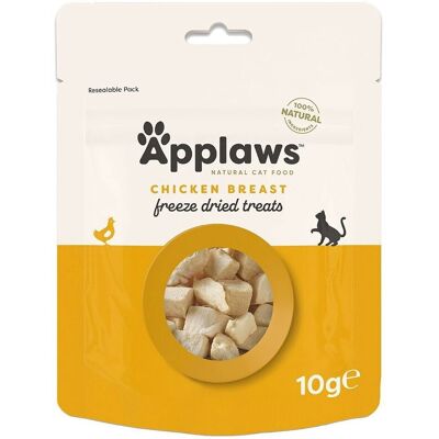 Applaws Kycklingbröst frysetorkad kattgodis - 10g Applaws Kycklingbröst frysetorkad kattgodis - 10g