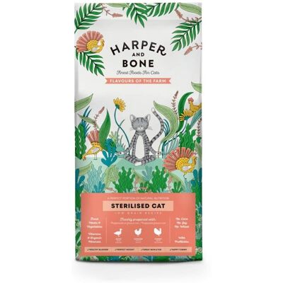 Harper and Bone Harper & Bone Cat Sterilised Flavours Farm 1,5 kg Harper and Bone Harper & Bone Cat Sterilised Flavours Farm 1,5 kg