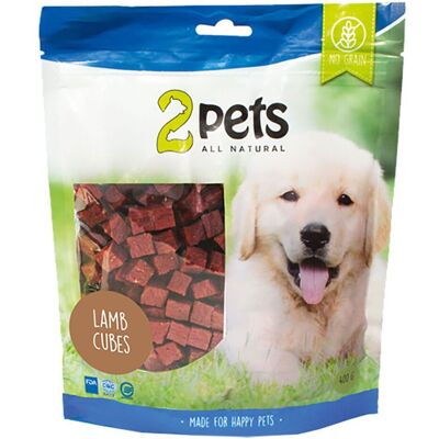 2pets Cubes Hundgodis Med Lamm 400 g 2pets Cubes Hundgodis Med Lamm 400 g