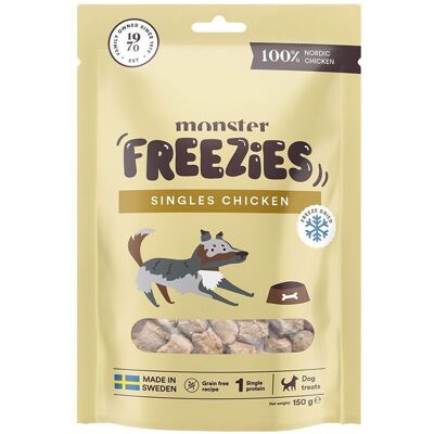 Monster Pet Food Monster Dog Treats Freeze Dried Chicken 150 g Monster Pet Food Monster Dog Treats Freeze Dried Chicken 150 g