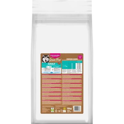 Eukanuba Dog Grain Free Adult Large & Extra Large Breed Ocean Fish 18kg Eukanuba Dog Grain Free Adult Large & Extra Large Breed Ocean Fish 18kg