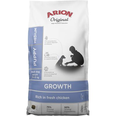 Arion Original Growth Valp Medium Kyckling Arion Original Growth Valp Medium Kyckling