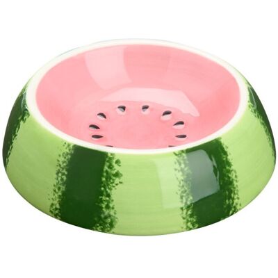 Little&bigger; Juicy Vibes Keramikskål Till Katt Vattenmelon Little&bigger; Juicy Vibes Keramikskål Till Katt Vattenmelon