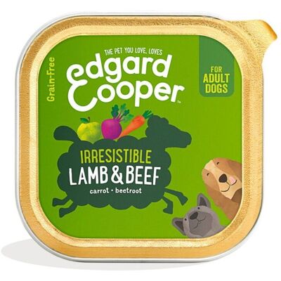 Edgard Cooper Lamm och Biff Hundematl 300g Edgard Cooper Lamm och Biff Hundematl 300g