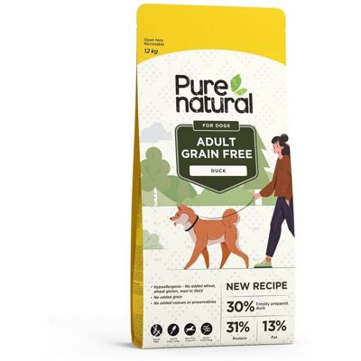 Purenatural Dog Adult Grain Free Duck 12 Purenatural Dog Adult Grain Free Duck 12