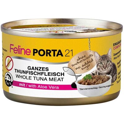 Feline Porta 21 Tonfisk Aloe Vera - Våtmat för katter Feline Porta 21 Tonfisk Aloe Vera - Våtmat för katter