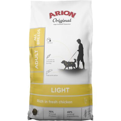 ARION Original Light Adult Alla Raser Kyckling Ris - Hundmat ARION Original Light Adult Alla Raser Kyckling Ris - Hundmat