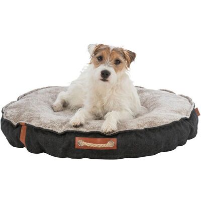 TRIXIE BE NORDIC Runt hundsäng - 60cm svart/sand TRIXIE BE NORDIC Runt hundsäng - 60cm svart/sand