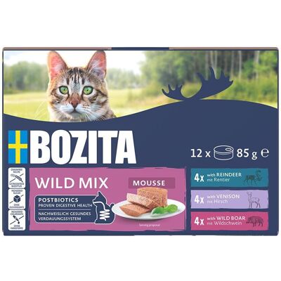 Bozita Mousse Våtfoder Till Katt Wild Mix 12x85 G Bozita Mousse Våtfoder Till Katt Wild Mix 12x85 G