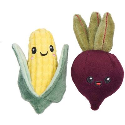 Little&bigger; Food Market Rödbeta & Majs 2-Pack Little&bigger; Food Market Rödbeta & Majs 2-Pack