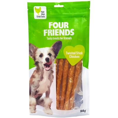 Four Friends Kyckling Tyggepinnar - 25 cm - 5 st - Hundeleksaker Four Friends Kyckling Tyggepinnar - 25 cm - 5 st - Hundeleksaker