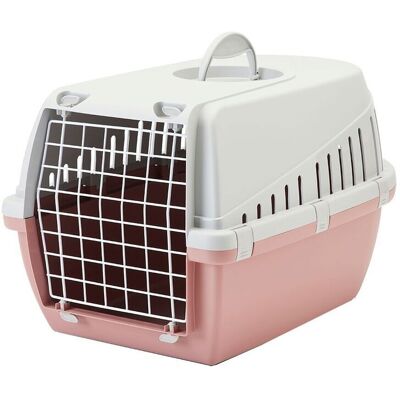 Savic Trotter Transportbur Rosa/vit 3 Savic Trotter Transportbur Rosa/vit 3