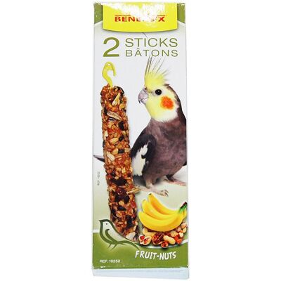 Benelux Nöt- & Banansticks Till Nymfparakiter 2 X 55 G Benelux Nöt- & Banansticks Till Nymfparakiter 2 X 55 G