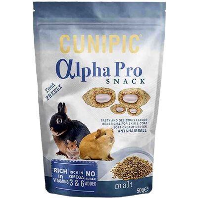 Cunipic Alpha Pro Snack Malta 50 G Cunipic Alpha Pro Snack Malta 50 G