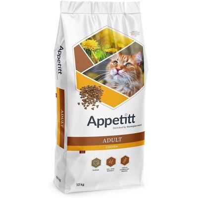 Appetitt Cat Adult Chicken 10 kg Appetitt Cat Adult Chicken 10 kg