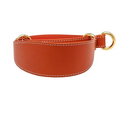 Collar Of Sweden Brett Halsband Halvstryp Ljusbrun Collar Of Sweden Brett Halsband Halvstryp Ljusbrun