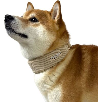 Trufois Brett Hundhalsband Halvstryp Beige S Trufois Brett Hundhalsband Halvstryp Beige S