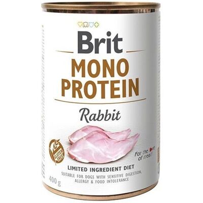 Brit Mono Protein Kanin - Våt hundmat - 400 G Brit Mono Protein Kanin - Våt hundmat - 400 G