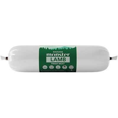 Monster Pet Food Monster Dog Sausage Lamb 200g Monster Pet Food Monster Dog Sausage Lamb 200g