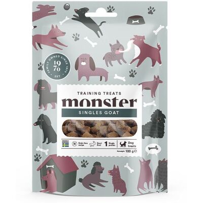 Monster Pet Food Monster Dog Training Treats Goat 100g Monster Pet Food Monster Dog Training Treats Goat 100g