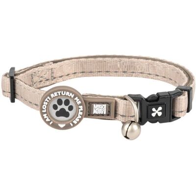 Max&Molly Max & Molly Smart Id Katthalsband Matrix 2.0 Beige Max&Molly Max & Molly Smart Id Katthalsband Matrix 2.0 Beige