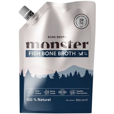 Monster Pet Food Monster Bone Broth Fish 350ml Monster Pet Food Monster Bone Broth Fish 350ml