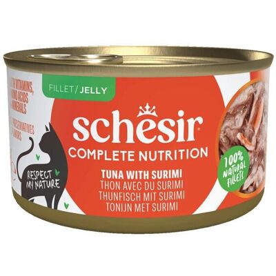 Schesir tonfisk med surimi i gelé - 85 g Schesir tonfisk med surimi i gelé - 85 g