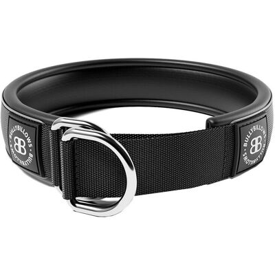 Bullybillows Hundhalsband Halvstryp Reflekterande Svart 5 Cm S Bullybillows Hundhalsband Halvstryp Reflekterande Svart 5 Cm S