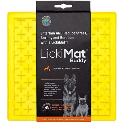Lickimat Buddy Classic Slickmatta Gul Gul Lickimat Buddy Classic Slickmatta Gul Gul